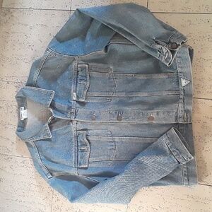 VTG GUESS Georges Marciano XL Denim Jacket